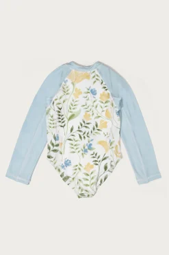 Garden Long-Sleeved Swimsuit