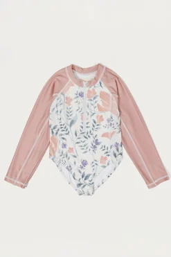 Garden Long-Sleeved Swimsuit