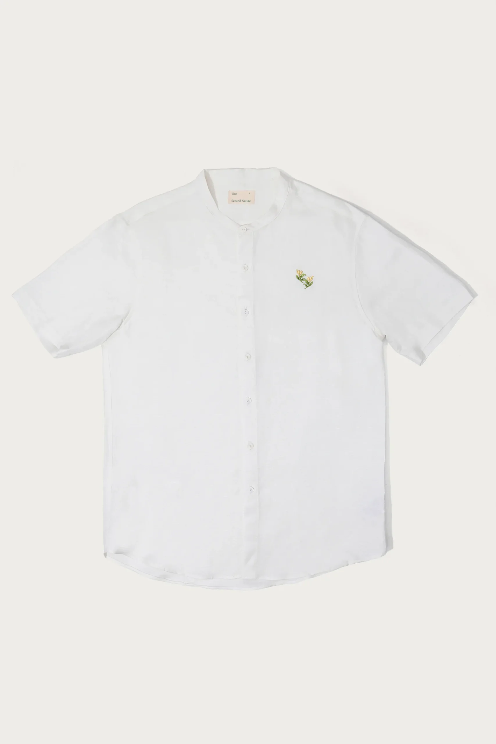 Garden Mandarin Collar Shirt