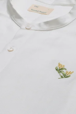 Garden Mandarin Collar Shirt