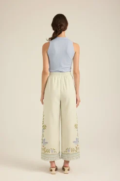 Garden Relaxed Full-Length Pants