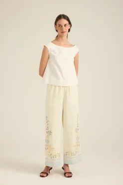 Garden Relaxed Full-Length Pants