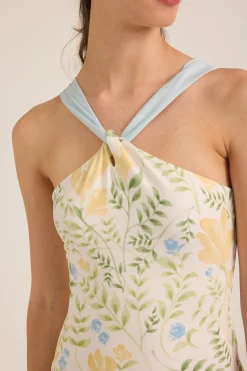Garden Twist Knot Swimsuit