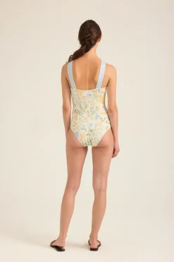 Garden Twist Knot Swimsuit