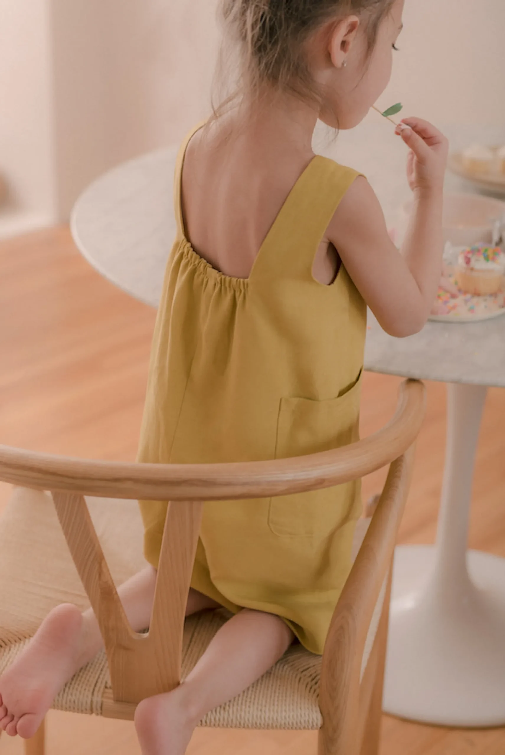 Gathered Back Jumpsuit