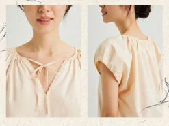 Gathered Cap Sleeve Top