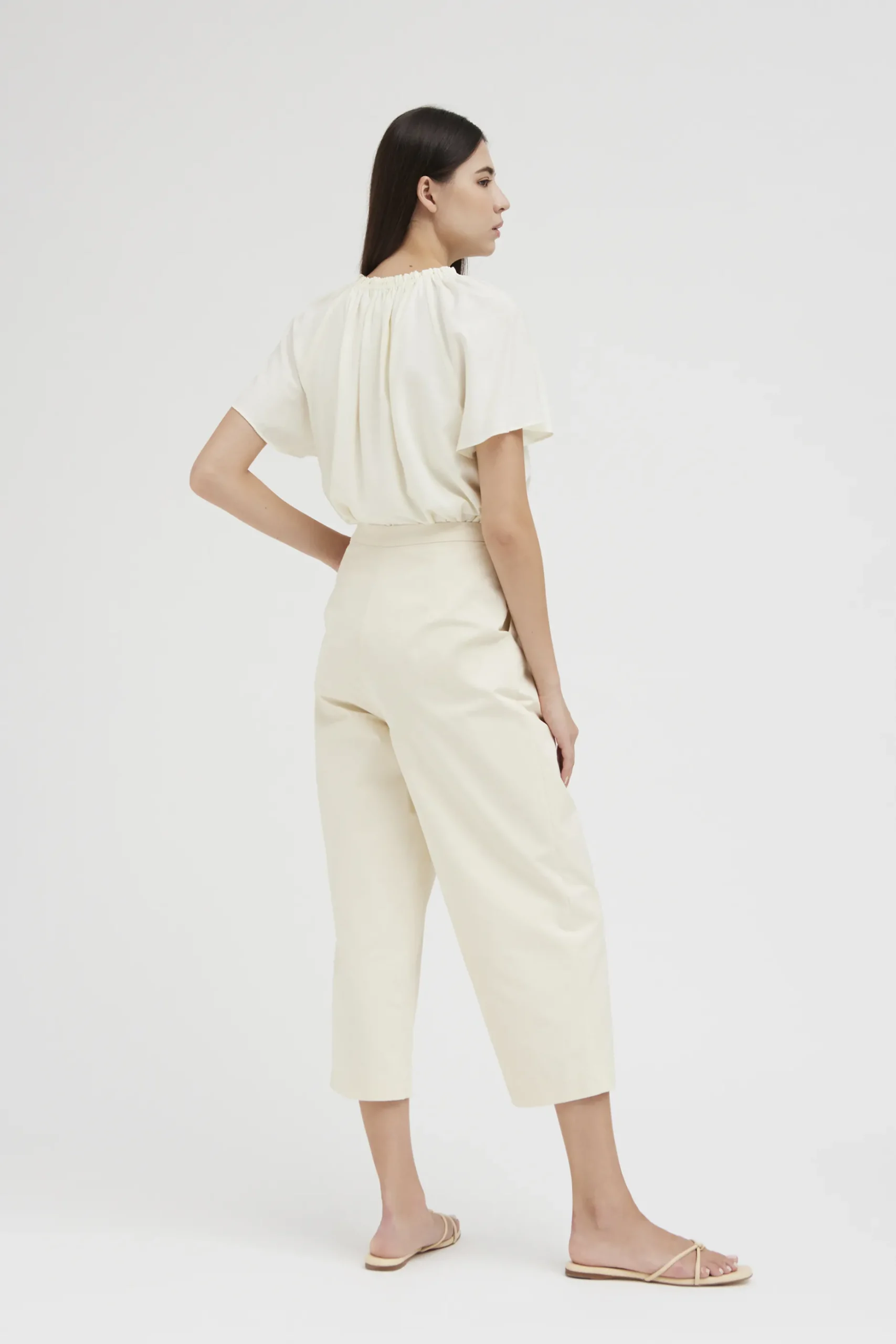 Gathered Rayon Top