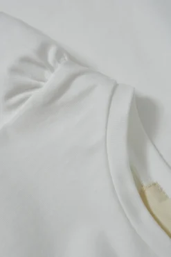Gathered Sleeve Tee