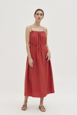 Gathered Tent Dress