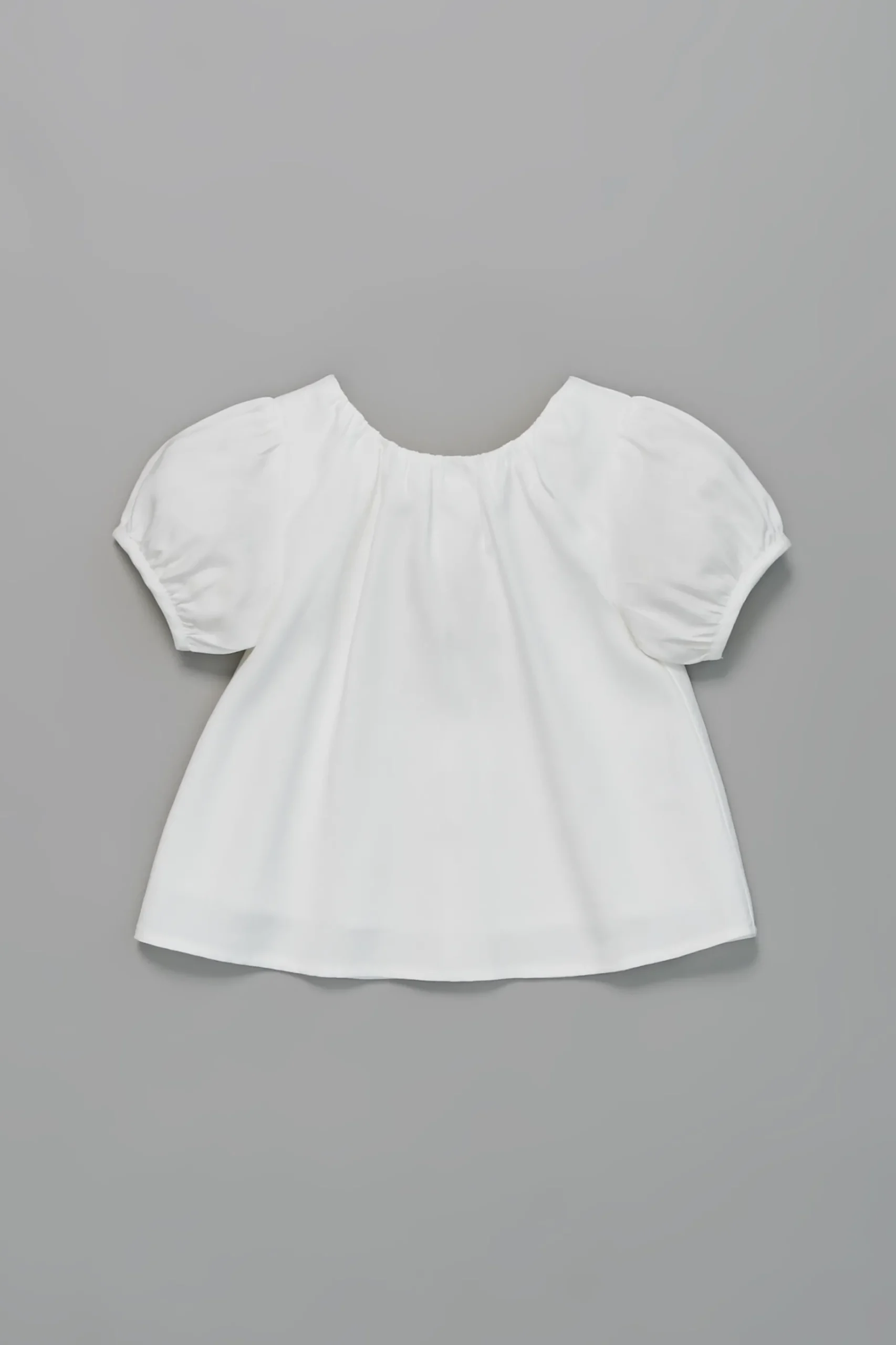 Gathered Viscose Top