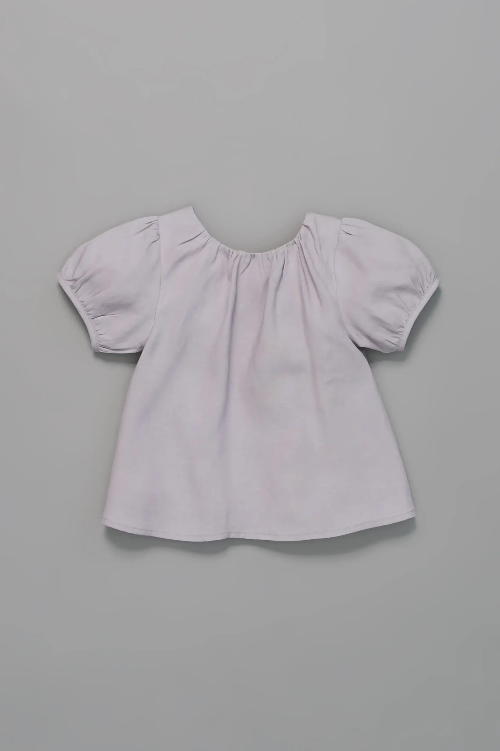 Gathered Viscose Top