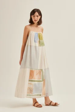 Heirloom Gathered Tent Dress