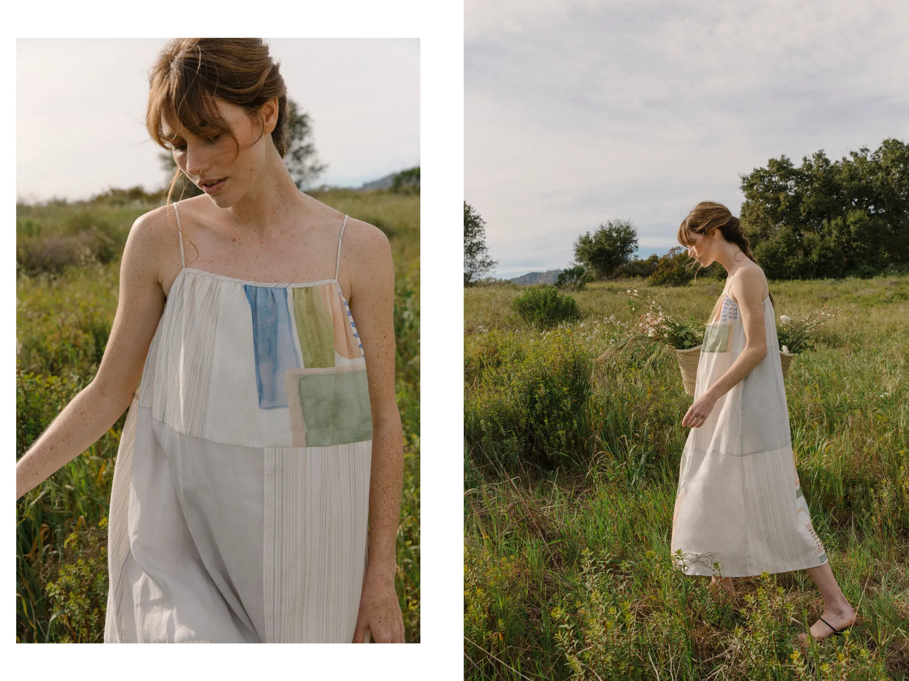 Heirloom Gathered Tent Dress