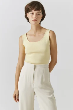 High-Waisted Longline Pants