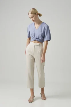 High-Waisted Work Pants