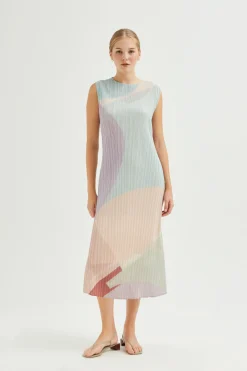 Interlude Plissé Pleated Dress