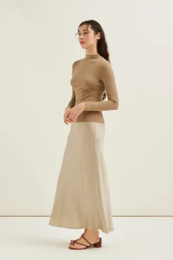 Jersey Long-Sleeve Top
