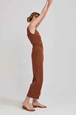 Knit Full-Length Pants