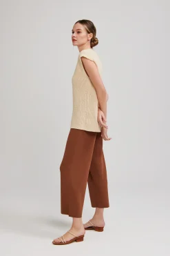 Knit Full-Length Pants