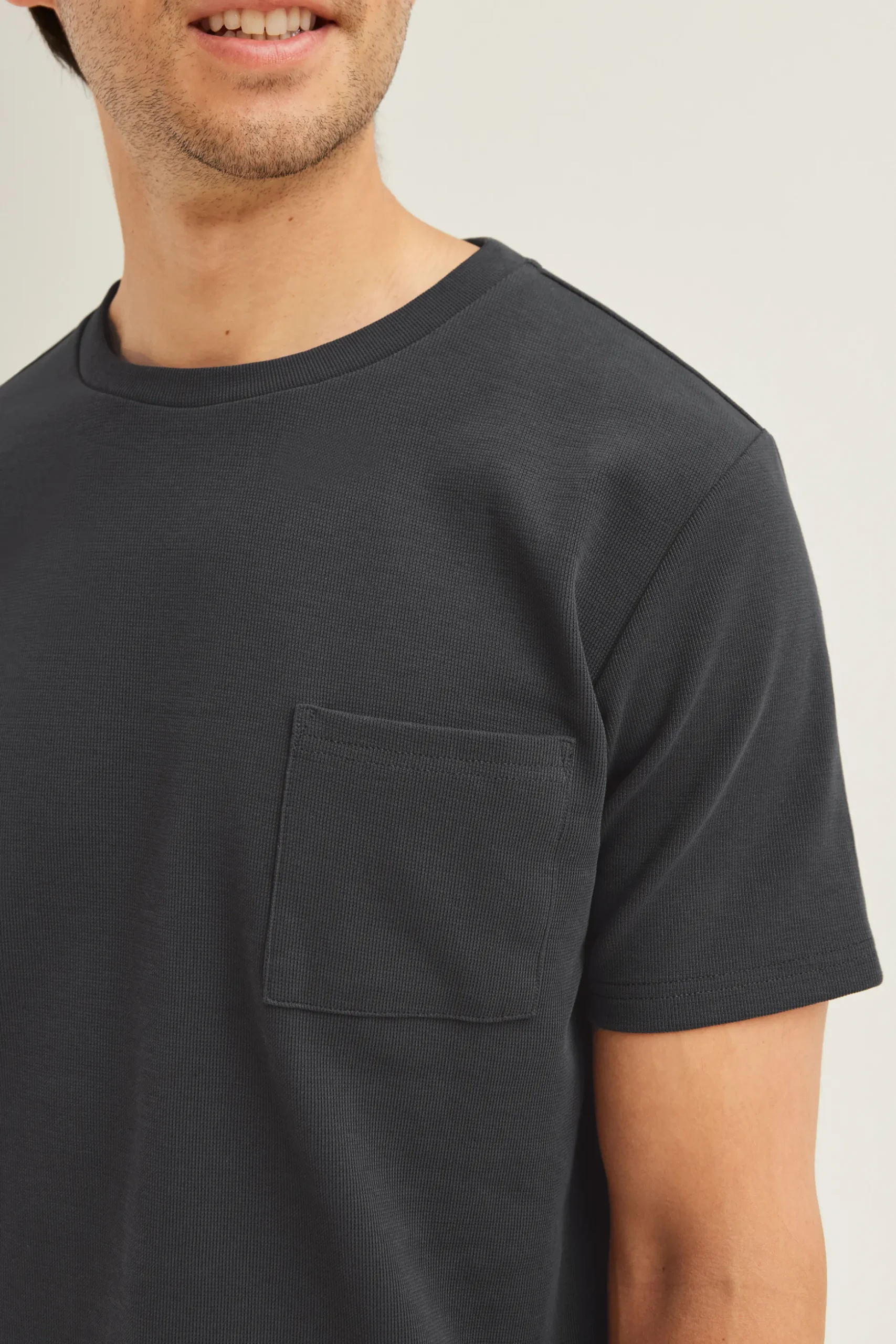 Knitted Pocket Tee