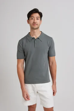 Knitted Polo Shirt