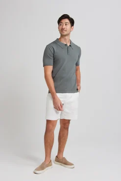 Knitted Polo Shirt