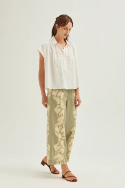 La Risa Relaxed Full-Length Pants