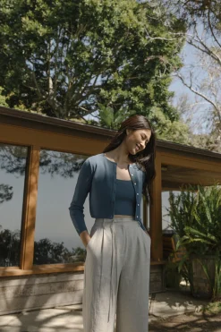 Linen Belted Pants