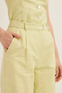 Linen Full-Length Pants