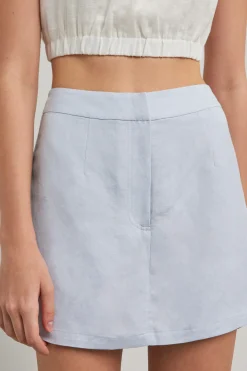 Linen Mini Skorts