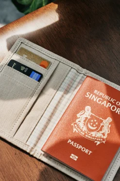 Linen Passport Cover