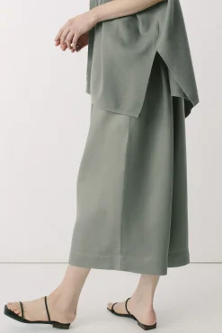 Linen Pleated Jumpsuit