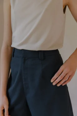 Linen Tailored Shorts