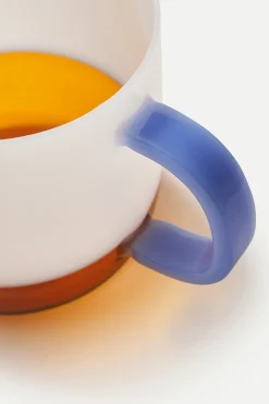 [Local Shipping Only] Colourblock Glass Mug Set (Set of 2)