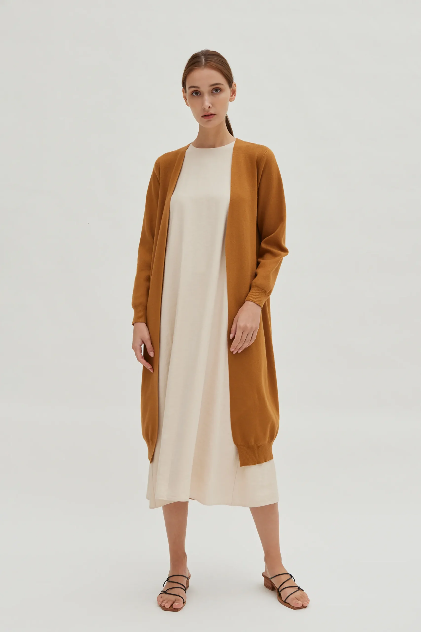 Longline Duster Knit Cardigan