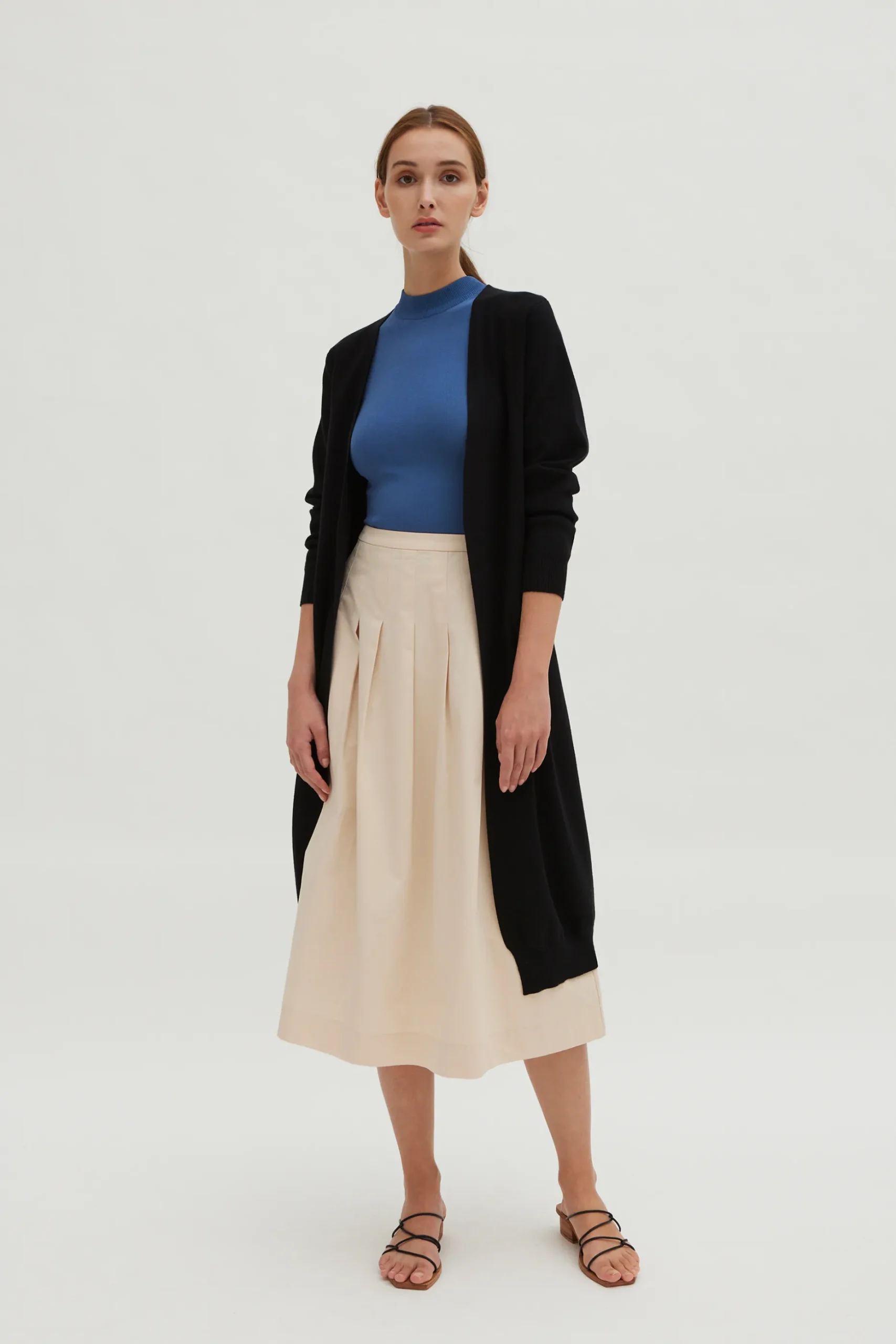 Longline Duster Knit Cardigan