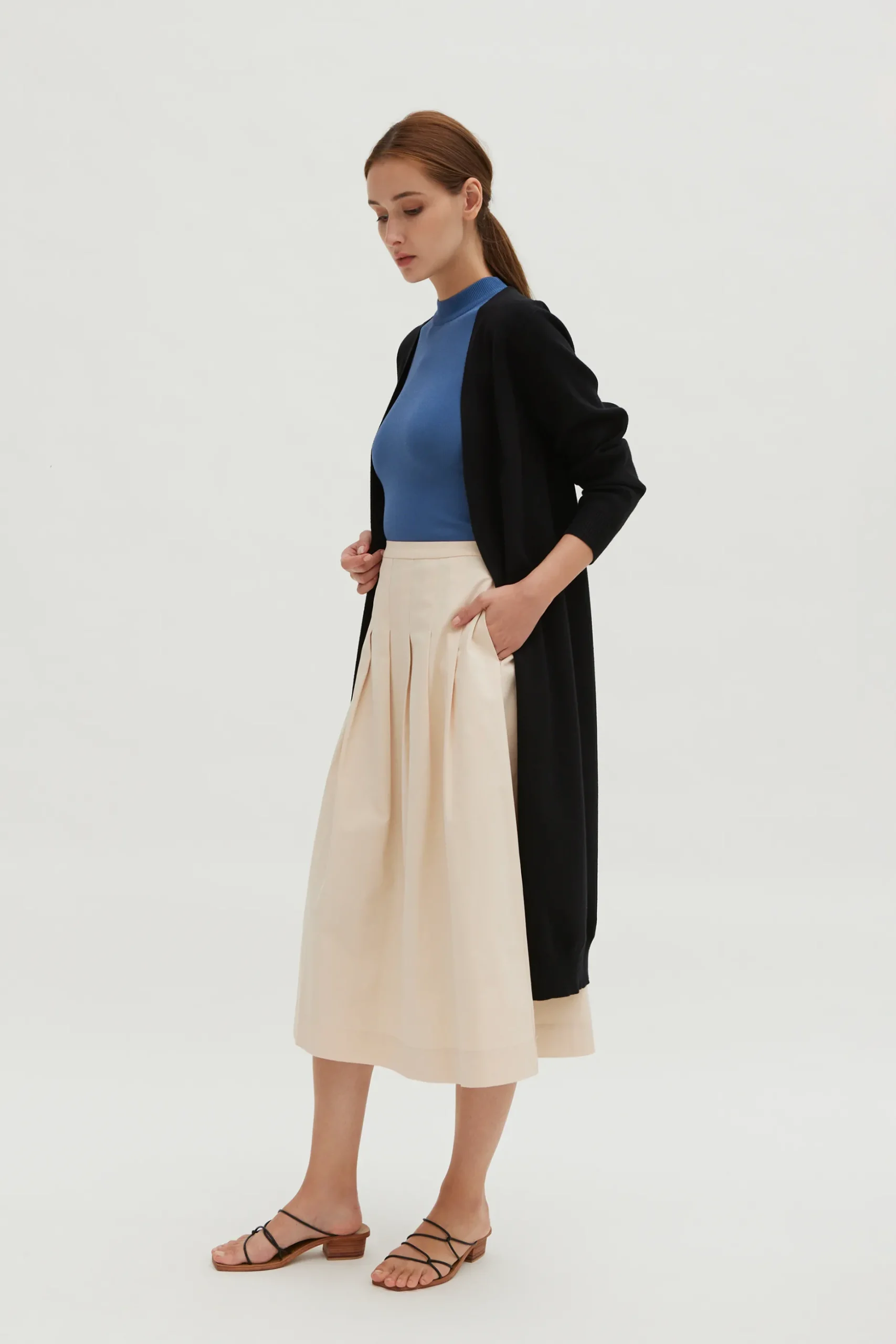 Longline Duster Knit Cardigan