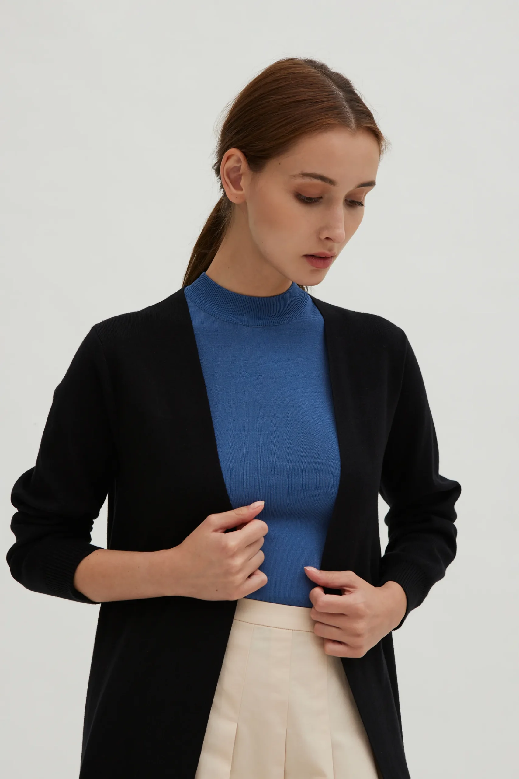 Longline Duster Knit Cardigan