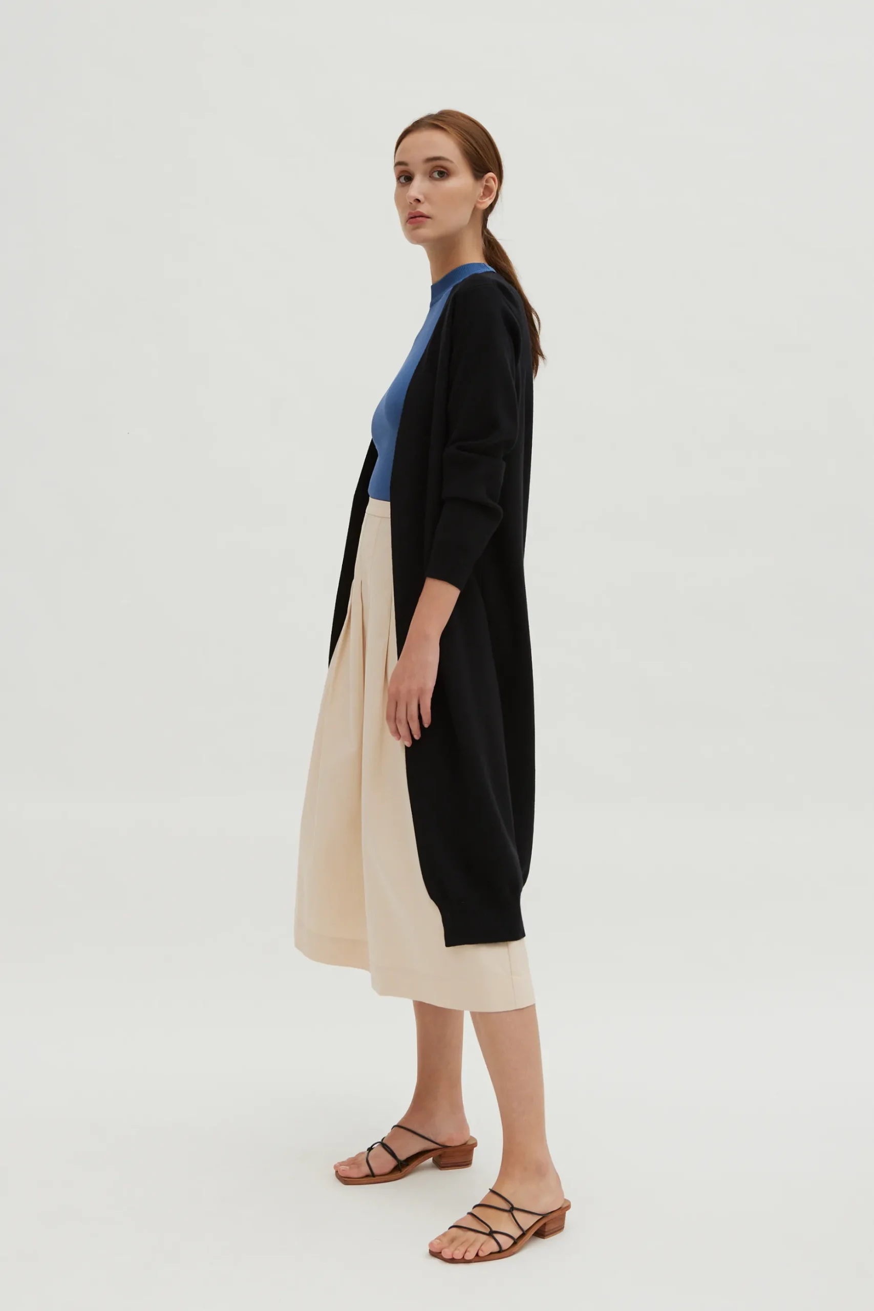 Longline Duster Knit Cardigan