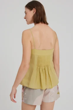 Lyocell Pintuck Cami Top