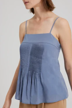 Lyocell Pintuck Cami Top