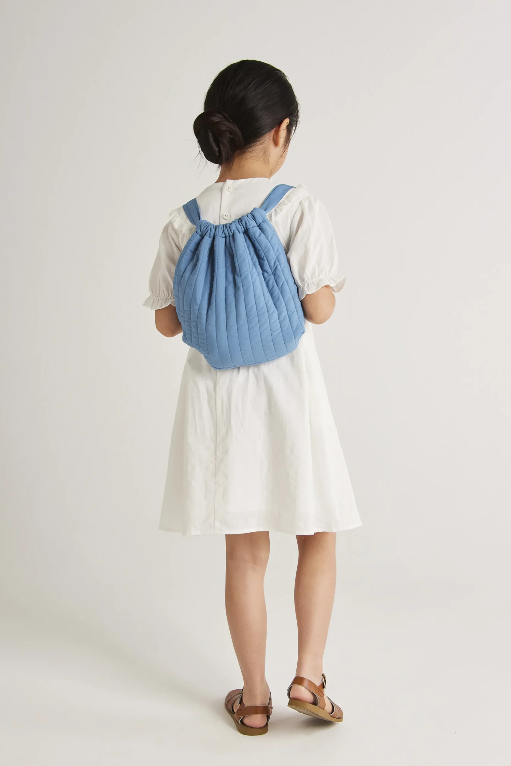 Mini Quilted Drawstring Bag