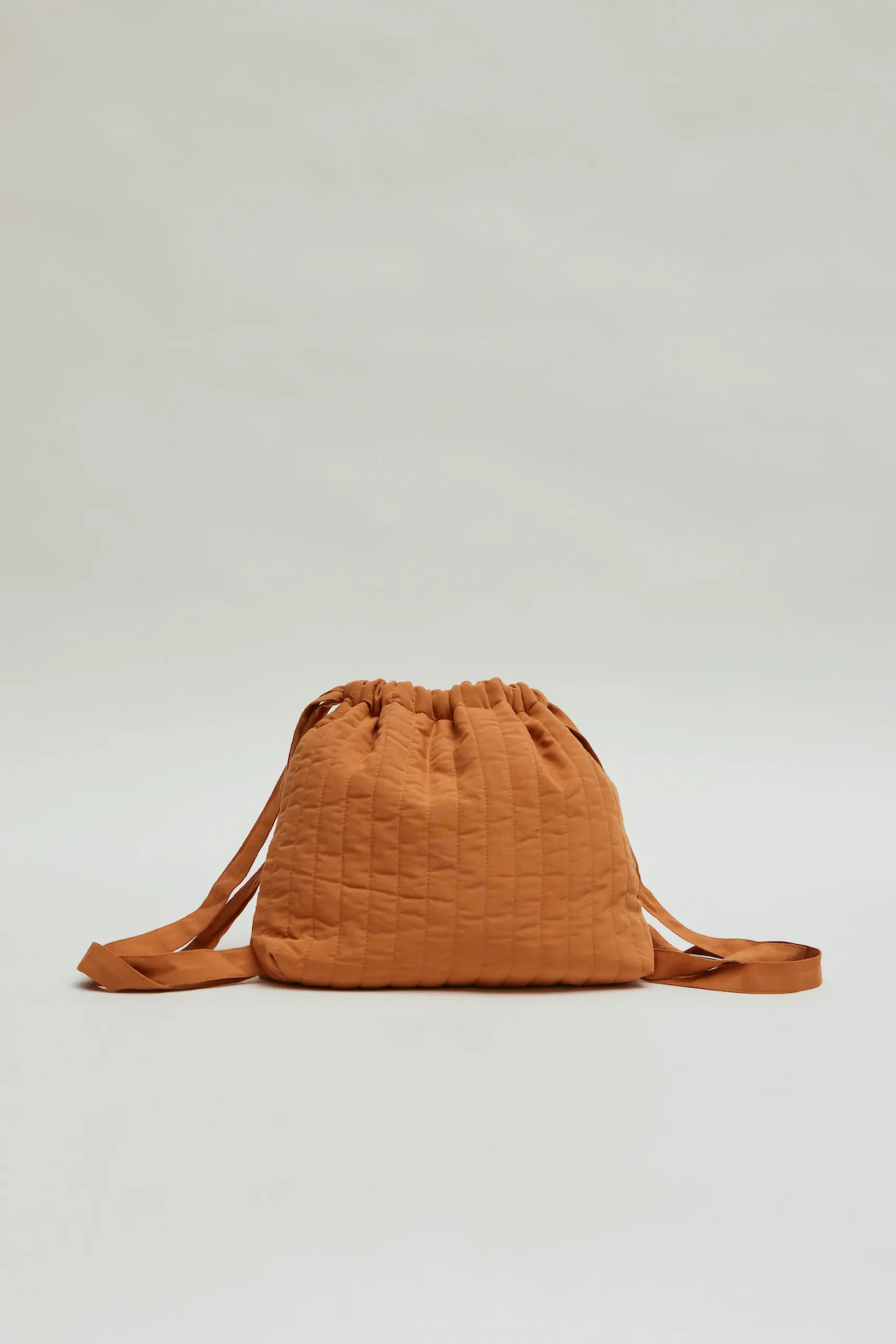 Mini Quilted Drawstring Bag
