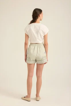Modal-Cotton Wrap Top