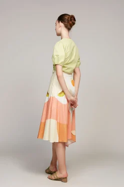 Morning Asymmetrical Midi Skirt