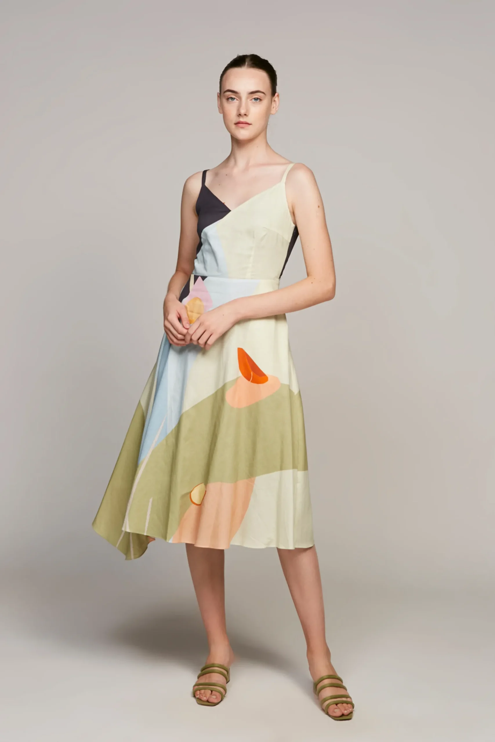 Morning Cotton Midi Dress