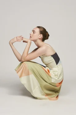 Morning Cotton Midi Dress