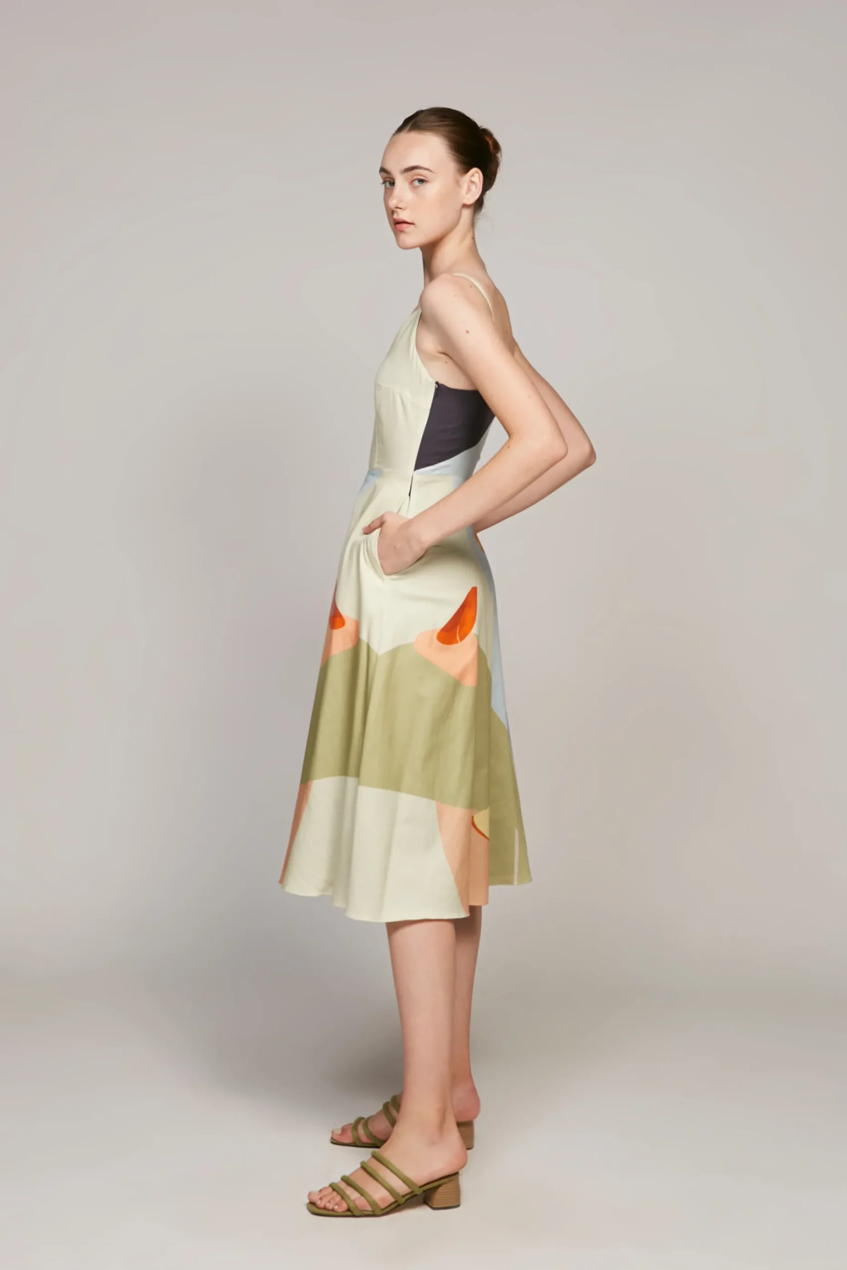Morning Cotton Midi Dress
