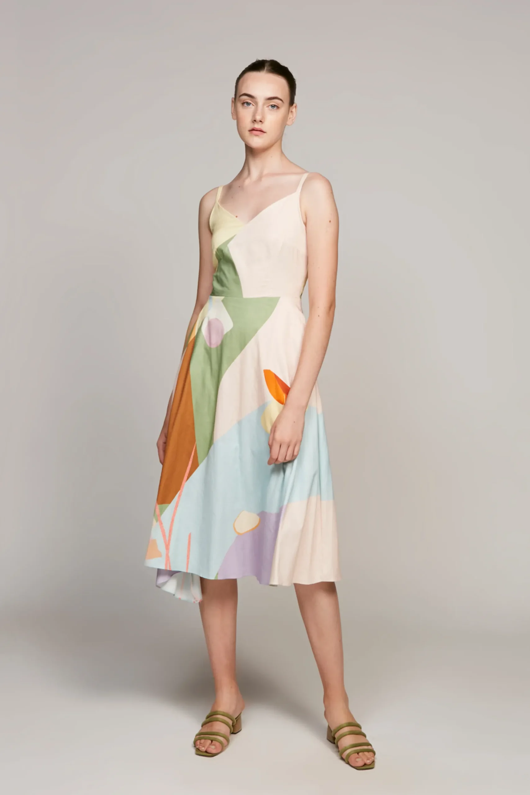 Morning Cotton Midi Dress