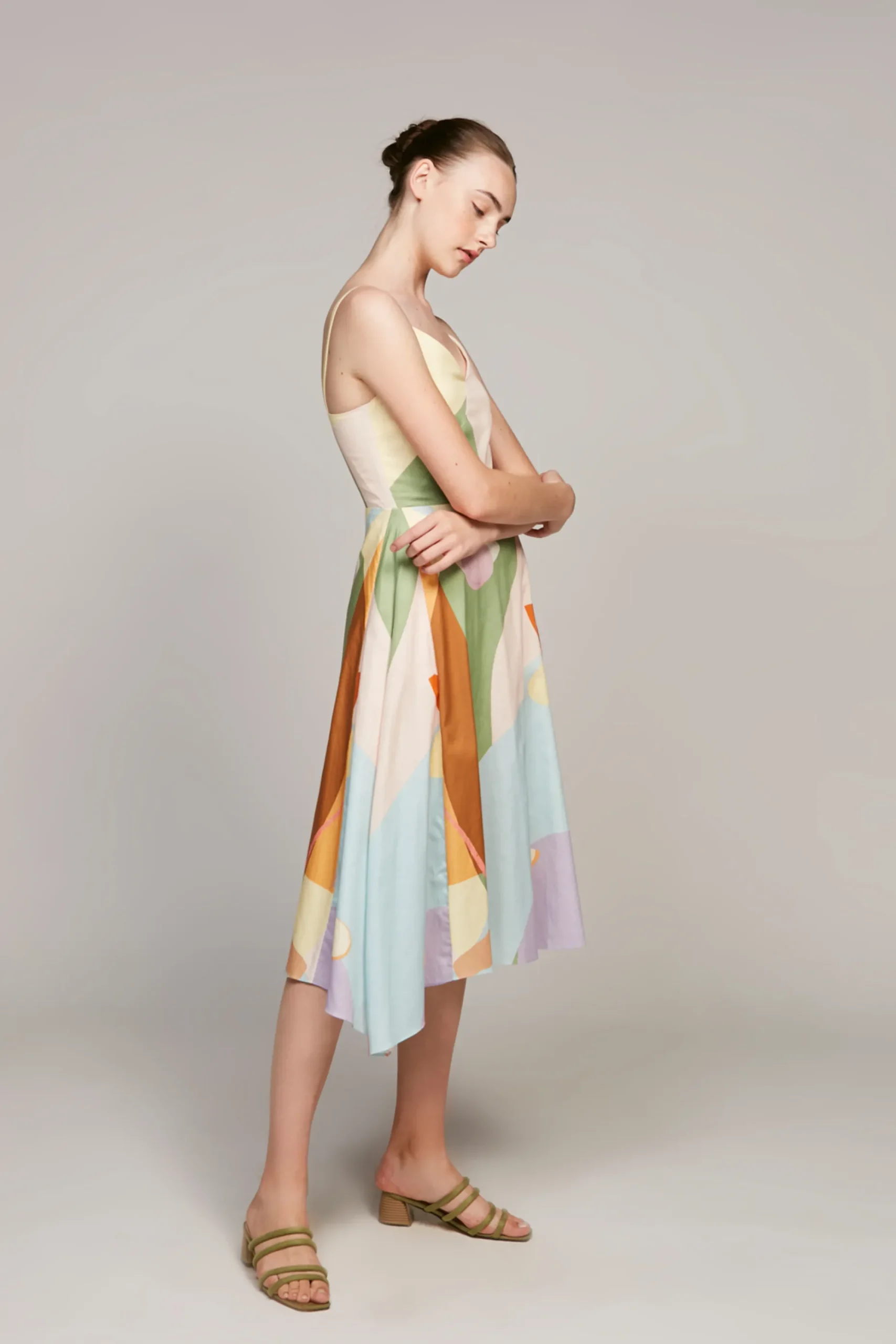 Morning Cotton Midi Dress